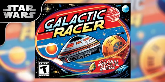 Star Wars Galactic Racer Embraces Nostalgia with a Global Physical Release