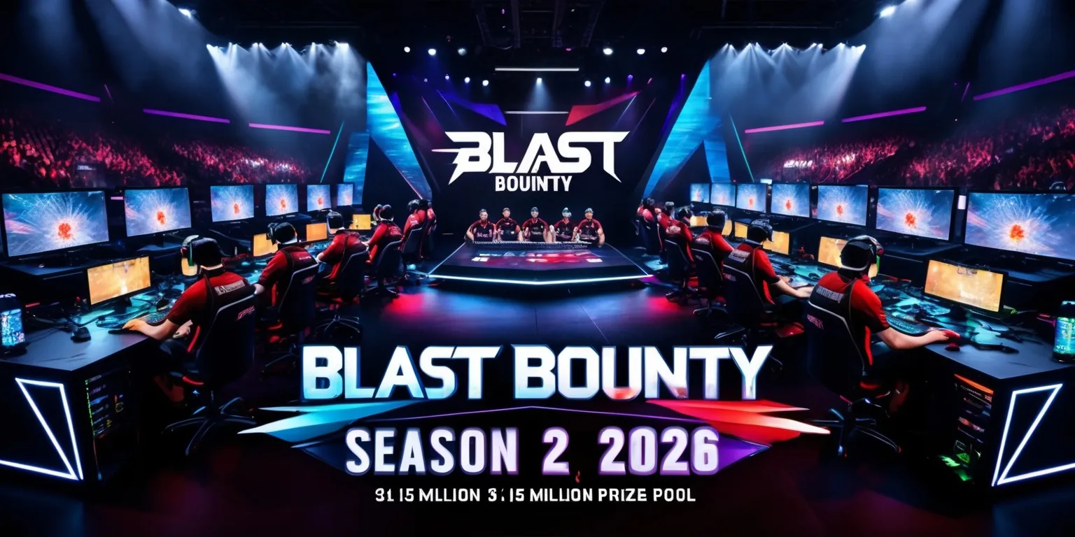 BLAST Bounty Season 2 2026: 32 Teams Clash for a $1.15 Million Prize in Counter-Strike 2