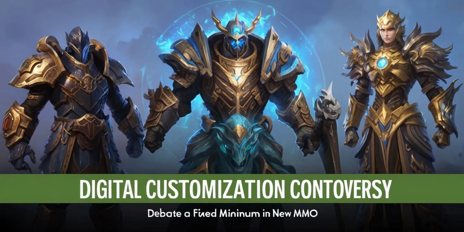 Digital Customization Controversy: Debate Over a Fixed Minimum in a New MMO
