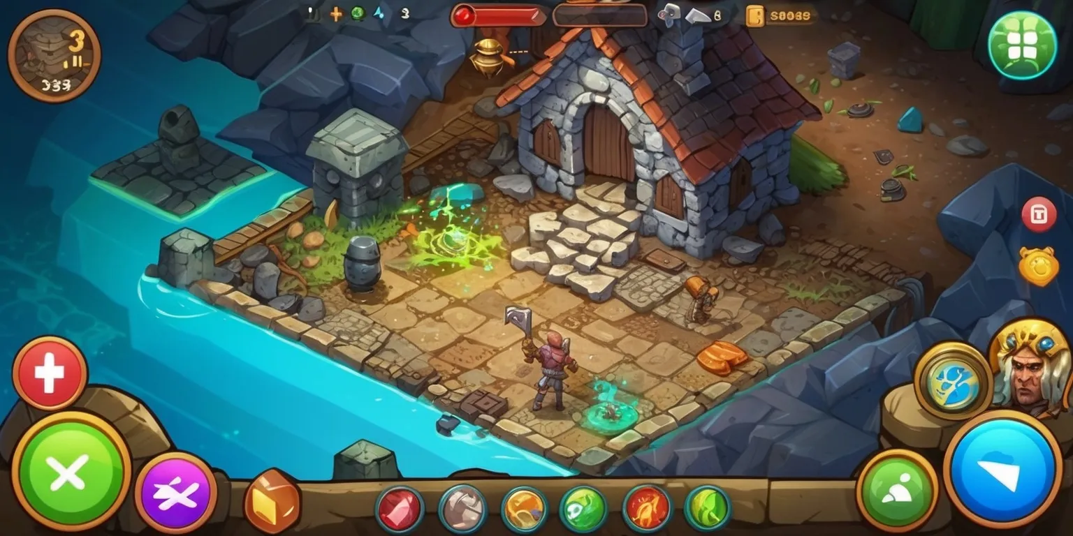 Idle Dungeon Crawler game