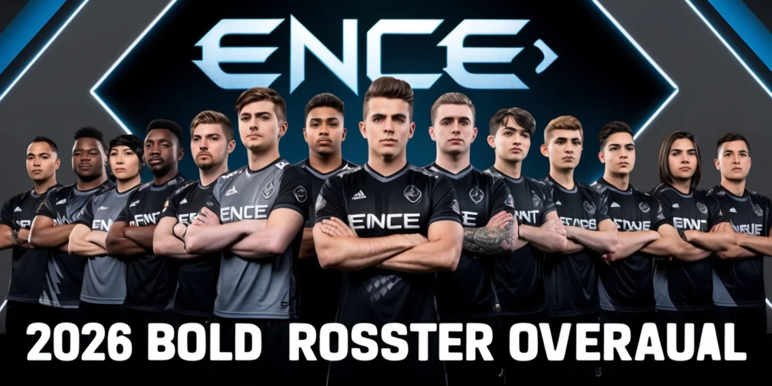 ENCE Unveils Bold Roster Overhaul for 2026 CS2 Season