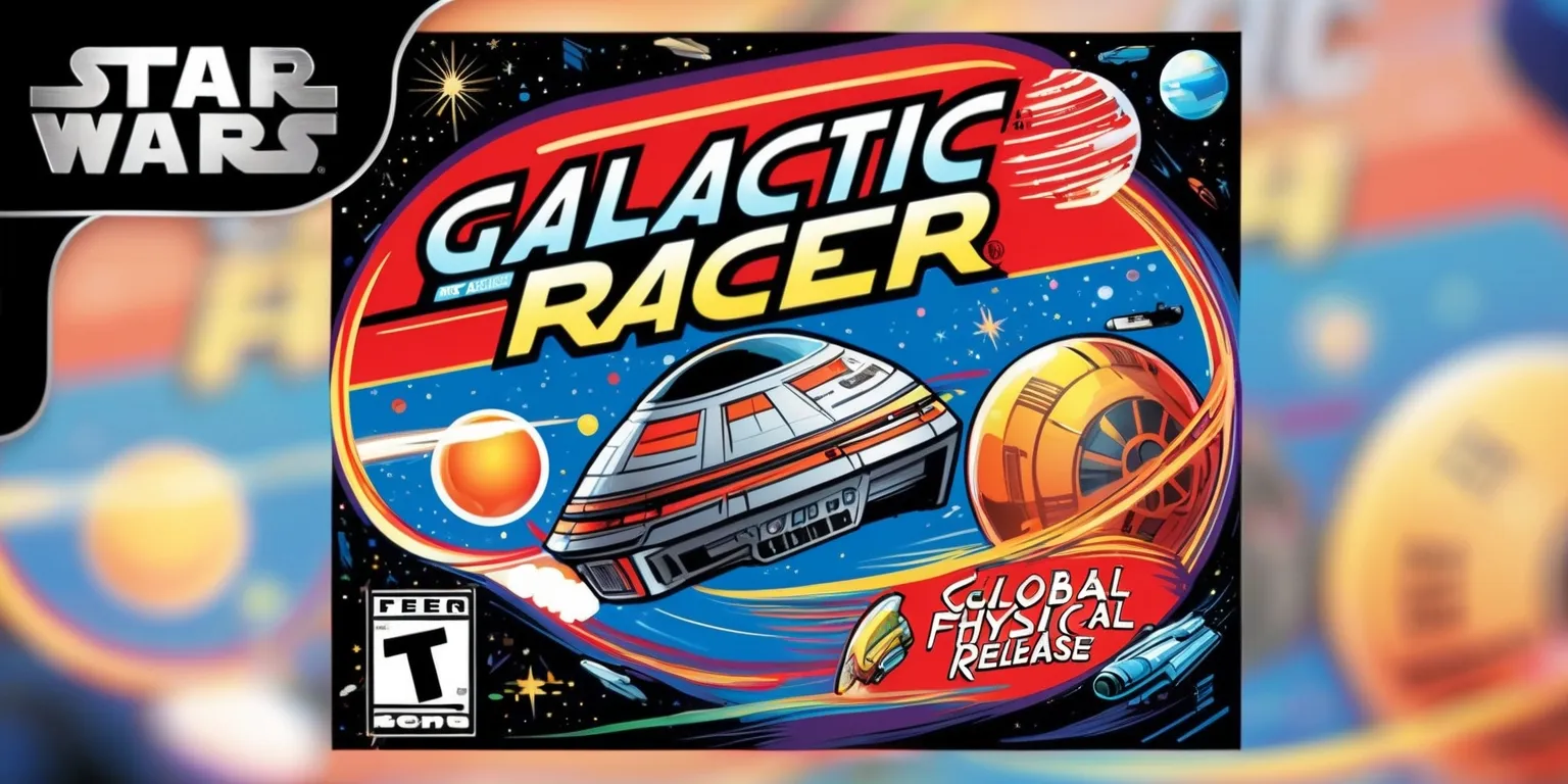 Star Wars Galactic Racer Embraces Nostalgia with a Global Physical Release